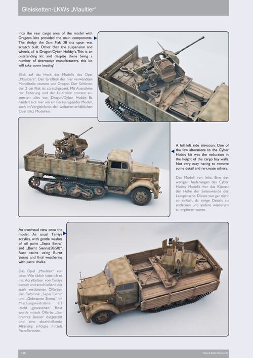 Volume 28: Gleisketten Lkw "Maultier" (Sd.Kfz. 3) - Maultier Part 1