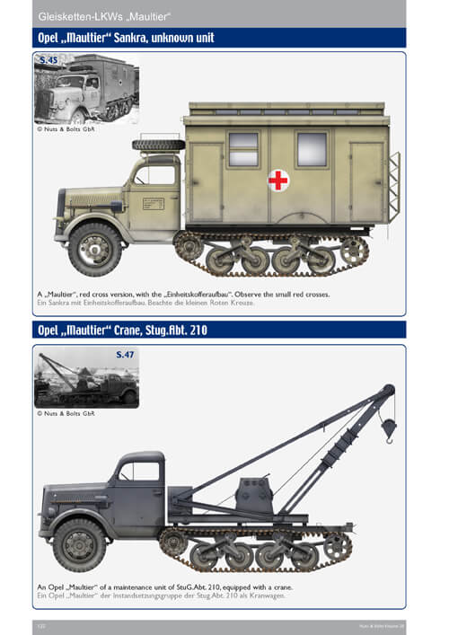 Volume 28: Gleisketten Lkw "Maultier" (Sd.Kfz. 3) - Maultier Part 1