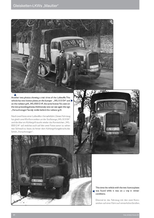 Volume 28: Gleisketten Lkw "Maultier" (Sd.Kfz. 3) - Maultier Part 1